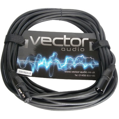 VEC60310 MIC Cable XLR Male XLR Female 10m.jpg